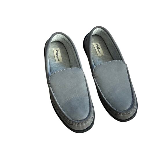 My Slippers My Pillow Men's Gray Leather Slip-On Size 10 - Comfort - Picture 1 of 5